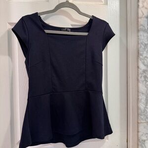 The Limited Navy Women's Blouse